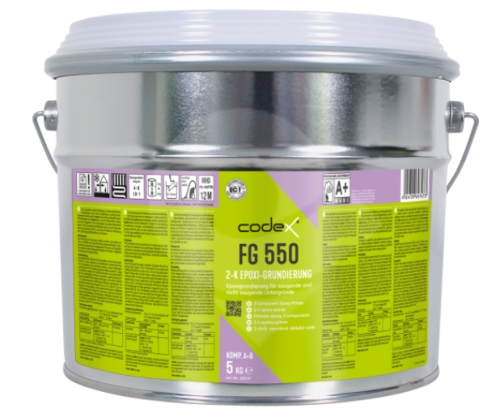 Epoxidový penetrační nátěr pro savé a nesavé podklady Codex FG 550 5kg