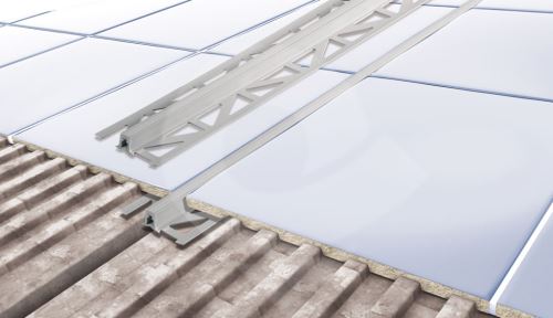 Dilatační lišta Cezar plastová 10mm 2,5m béžová