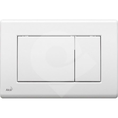 Ovládací tlačítko pro předstěnové instalační systémy bílé Alcaplast M270