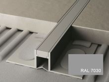 Dilatační lišta Profilpas NL plastová šedý kámen 20mm 2,7m Dilatační lišta Profilpas NL plastová šedý kámen 20mm 2,7m