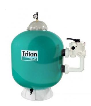 Filtrační nádoba TRITON 480 s průtokem 9 m³/h a bočním ventilem
