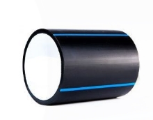 Trubka Lunaplast PE100RC 40x3,7mm, PN16, na vodu, černá s modrým pruhem