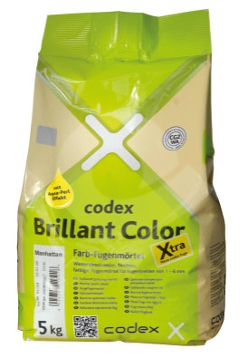 Spárovací hmota antracit CODEX Brillant Color Flex. Xtra 2kg