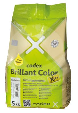 Spárovací hmota antracit CODEX Brillant Color Flex. Xtra 5kg