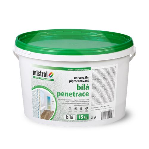 Mistral Bílá penetrace 15kg