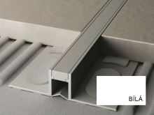 Dilatační lišta Profilpas NL plastová bílá 12,5mm 2,7m Dilatační lišta Profilpas NL plastová bílá 12,5mm 2,7m