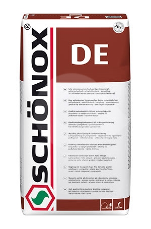Samonivelační cementový tenkovrstvý potěr Schonox DE 25kg