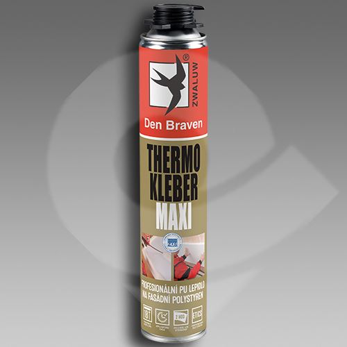 Den Braven nízkoexpanzní polyuretanová pistolová pěna Thermo Kleber Maxi 870ml