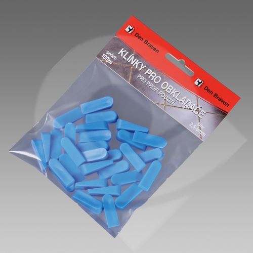 Den Braven klínky pro obkladače 2,5-8 mm 30 ks