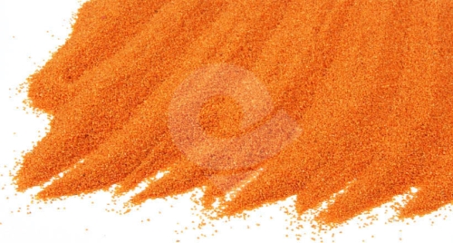 Křemičitý písek barevný jasně oranžový 0,4-0,8mm 25kg
