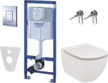 Sada pro závěsné WC, klozet a sedátko softclose Ideal Standard Tesi