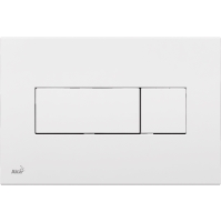 Ovládací tlačítko pro předstěnové instalační systémy bílé Alcaplast M370