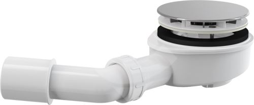 Odtoková souprava pro silnostěnné vaničky chrom Alcaplast
