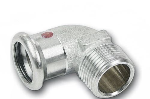 Koleno 90° lisovací pro vnitřní/vnější lisování Sanha Therm