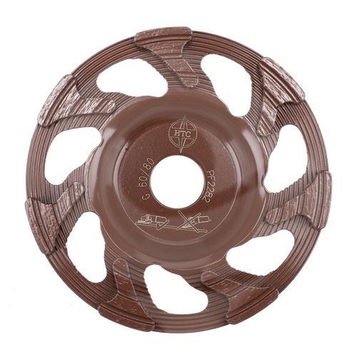 Diamantový kotouč Cup Wheel 4 Brown Redimax 125mm zrnitost 80