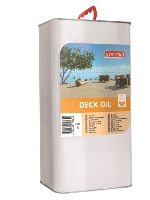 Palubkový olej pro základní ošetření dřevěných teras a balkonů Synteco Deck Oil 5 l