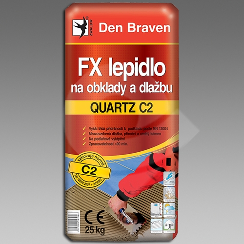 Den Braven flexibilní lepidlo na obklady a dlažbu FX Quartz C2 25kg