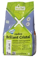 Spárovací hmota platingrau CODEX Brillant Color Cristal 5kg