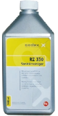 Čistící prostředek pro sanitu CODEX RZ 330 1l