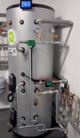 Zásobník na vodu AGT Optimal Duo pro tepelné čerpadla 330/120