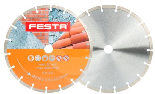 Kotouč diamantový Festa 230 x 2,6 x 22,2 mm segment