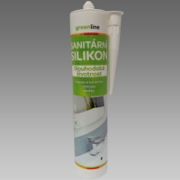 Sanitární silikon bílý Den Braven 300ml Green Line