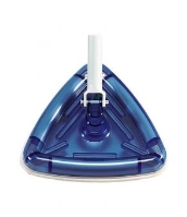 Bazénový vysavač trojúhelníkový průhledný s připojením 32/38 mm na čištění bazénů