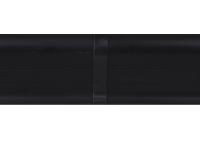 Cezar PREMIUM spojka, PVC, 59mm, černá, dekor 090