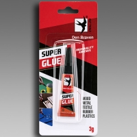 Sekundové lepidlo Super Glue Den Braven 3g Red Line