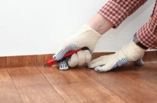 Položení PVC podlahy celoplošně lepené, cena práce za m2