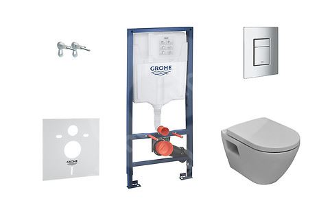 Sada pro závěsné WC, klozet a softclose sedátko 39186000