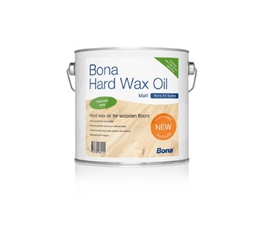 Voskový olej pro úpravu neošetřených dřevěných podlah Bona Hard Wax Oil mat 1l