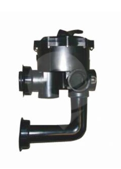 Šesticestný ventil boční pro filtr Quad