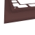 Balkonový profil rohový RAL 8017 hnědý 2m