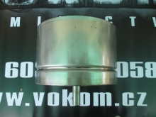 Komínová kondenzátní jímka s vývodem dolů pr. 100mm