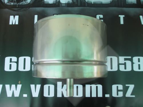 Komínová kondenzátní jímka s vývodem dolů pr. 160mm