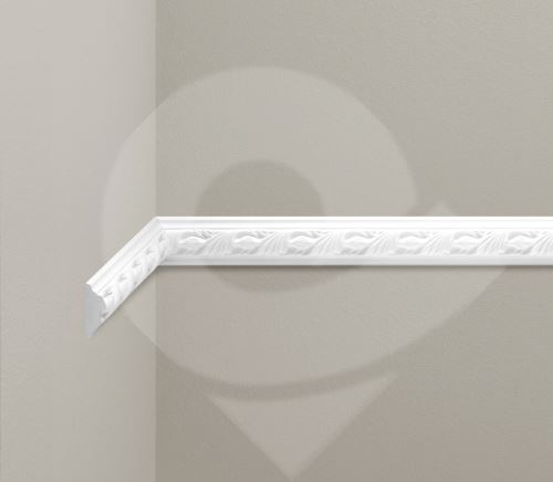 Stěnová lamela ozdobná Cezar polyuretanová pěna 19x53mm 2,4m
