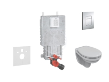 Sada pro závěsné WC, klozet a sedátko Ideal Standard Quarzo