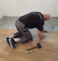 Položení vinylové podlahy Epifloor Granite, cena práce za m2