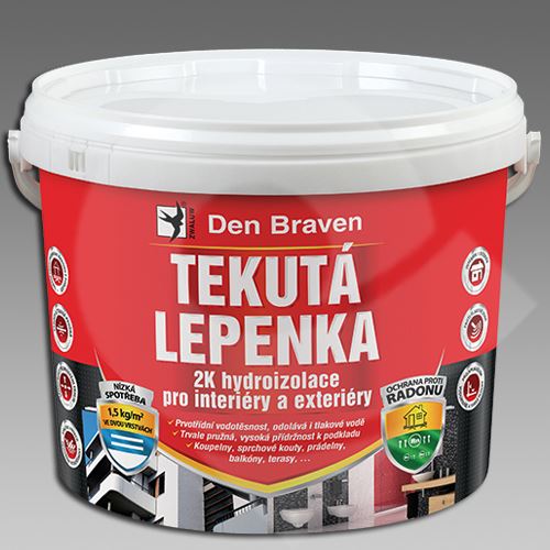 Tekutá lepenka 2K Den Braven 7kg