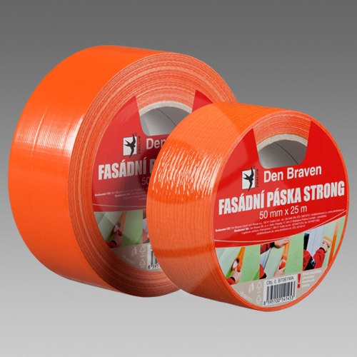 Den Braven STRONG fasádní páska oranžová 50mm x 25m