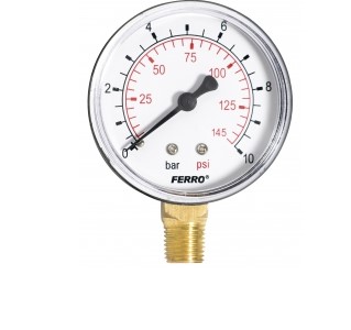 Manometr 63 mm 1/4