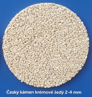 Český kámen krémově - šedý Caffe 2-4 mm 25kg