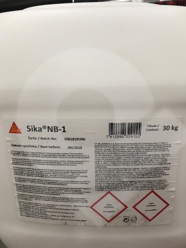 Prostředek pro ošetření betonu Sika NB 1 30kg (Akrylová uzávěra)