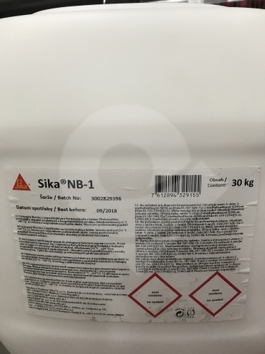 Prostředek pro ošetření betonu Sika NB 1 30kg (Akrylová uzávěra)