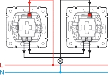 Montáž a zapojení přepínače ( 6 ) 10A/250V, cena práce za montáž 1 kusu bez materiálu