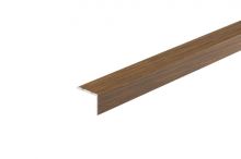 Schodová hrana samolepící Cezar 25x20mm 1,35m dub rustikální