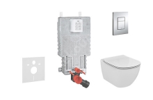 Sada pro závěsné WC, klozet a sedátko softclose Ideal Standard Tesi