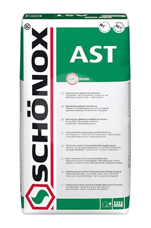 Anhydritová pevná vyrovnávací stěrka Schonox AST pro tloušťky 0-5mm 15kg