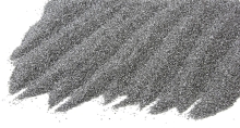 Křemičitý písek barevný stříbrný 0,8-1,2mm 25kg